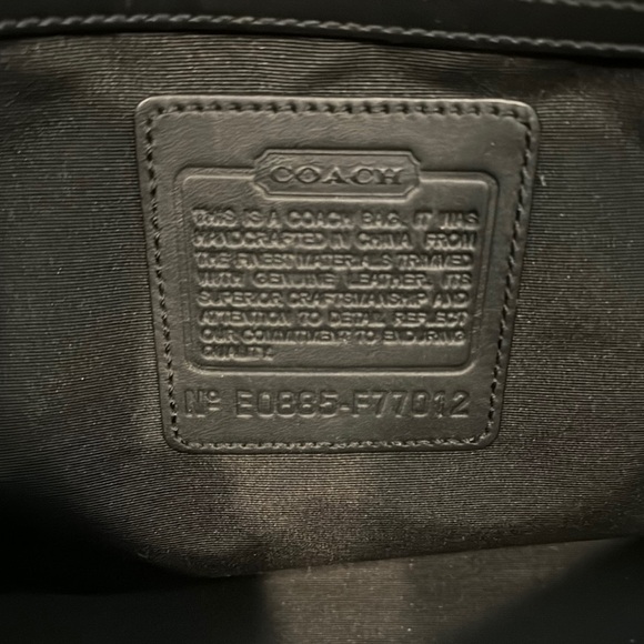 Coach Black Tote Bag - Picture 8 of 16